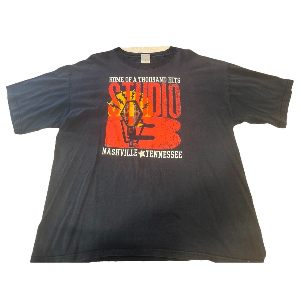 Vintage Nashville Tennessee Music City Country Music 90s Size xl Studio Read